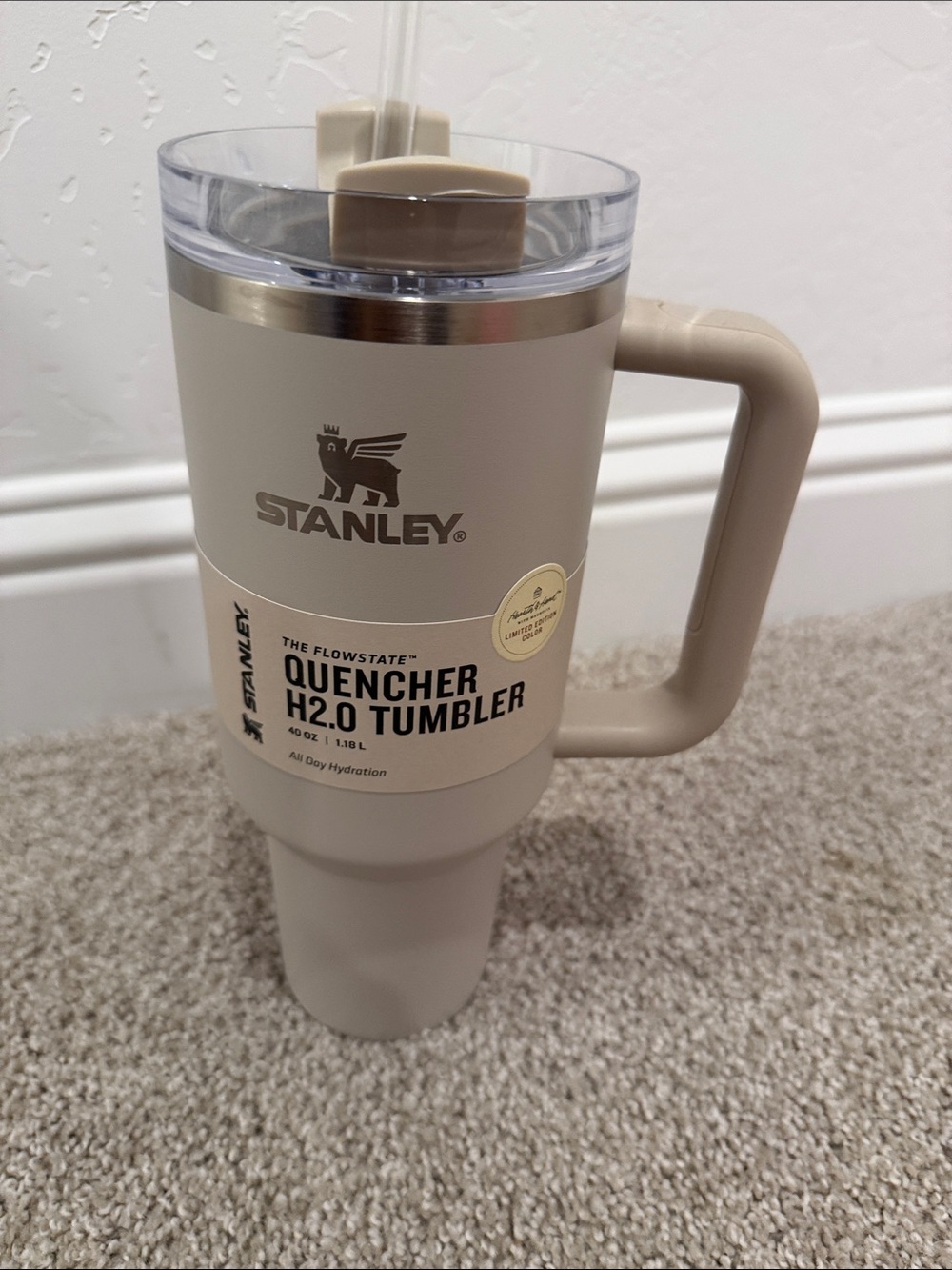 Stanley Quencher H2.0 Tumbler - Beige